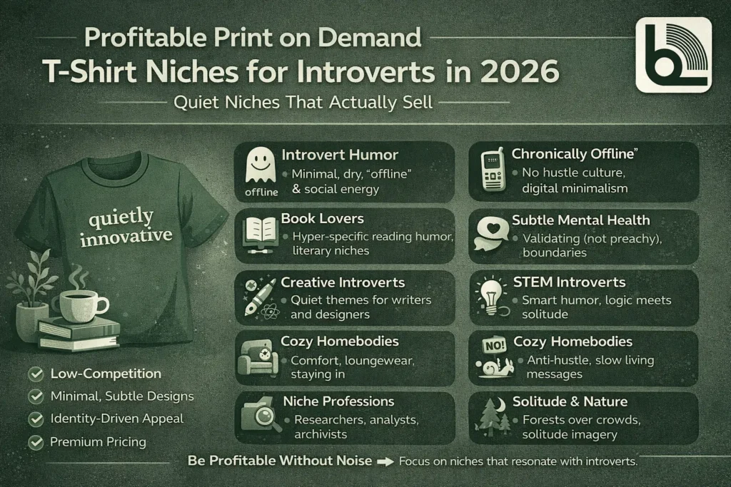 Print on Demand niches that sell consistently: 12 ideas