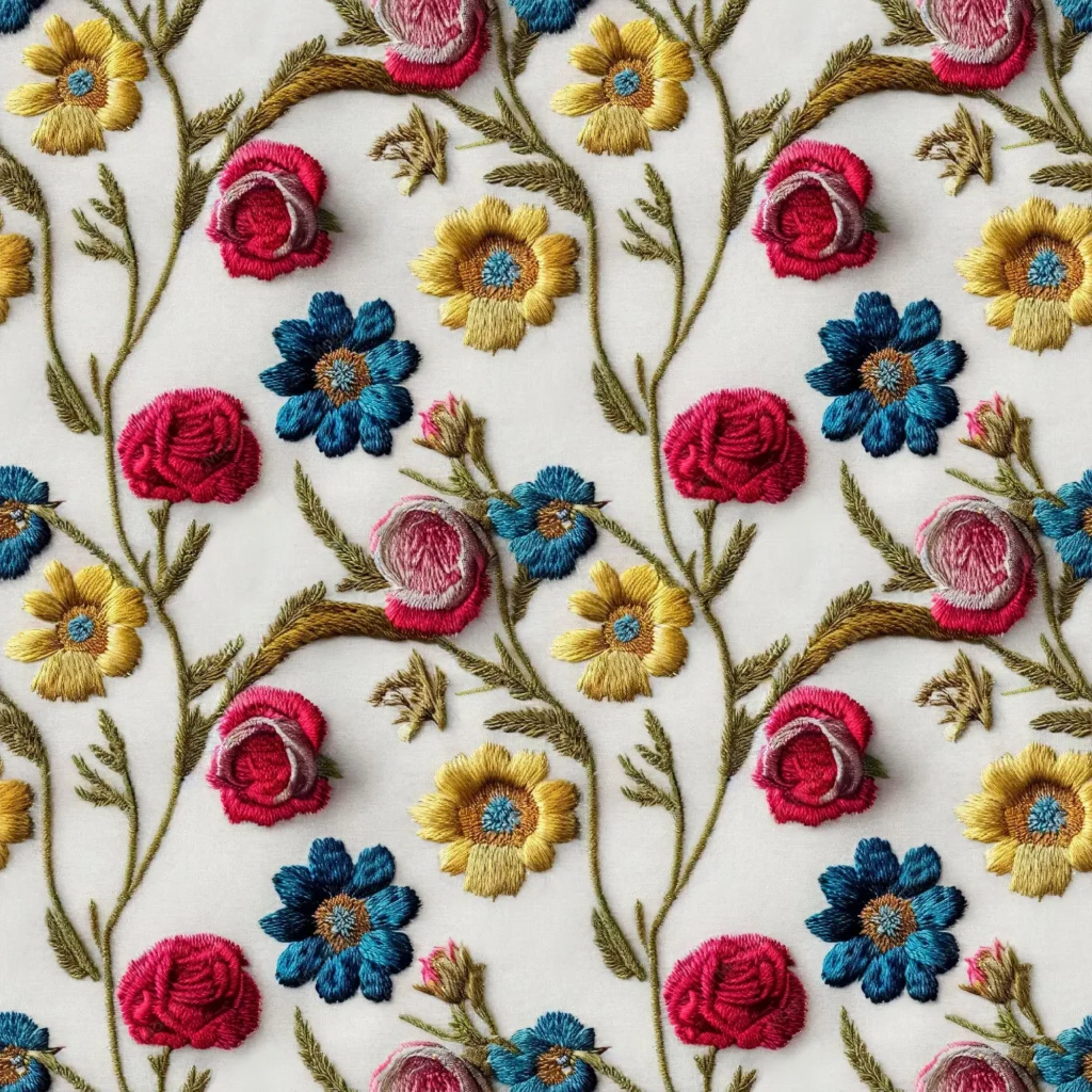 Embroidered design on fabric: Achieve a professional look