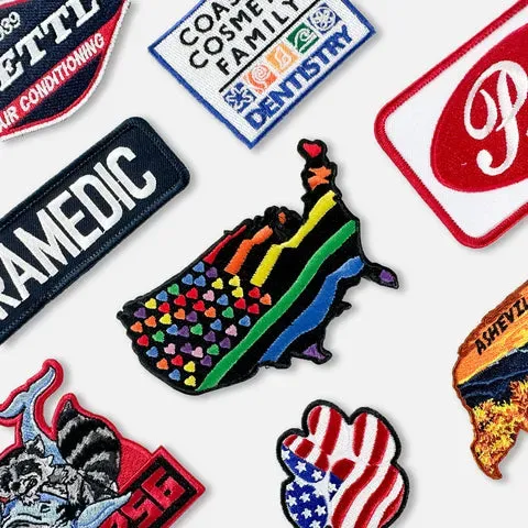 Embroidered patches: Patch Collection to Capsule Wardrobe