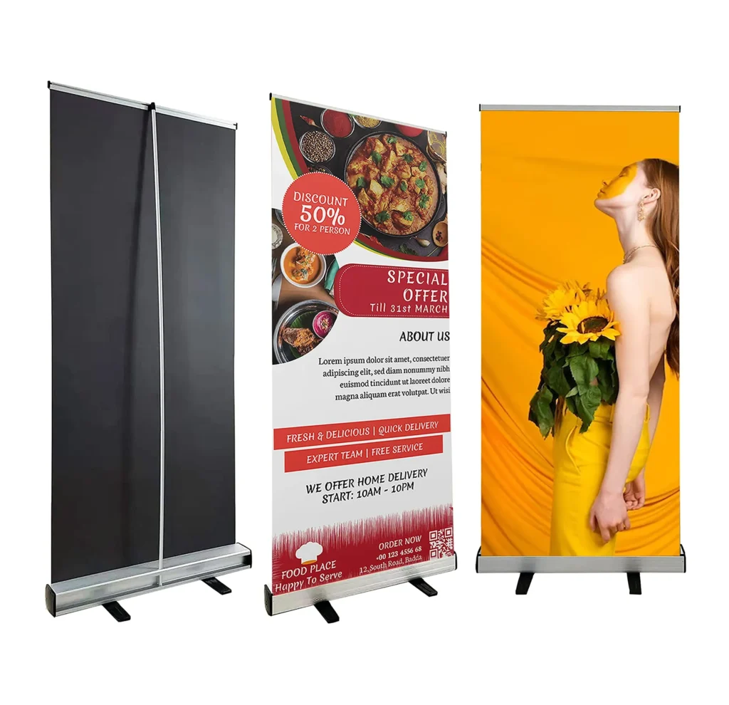 Custom Roll-Up Banners for Trade Shows: Brand Consistency