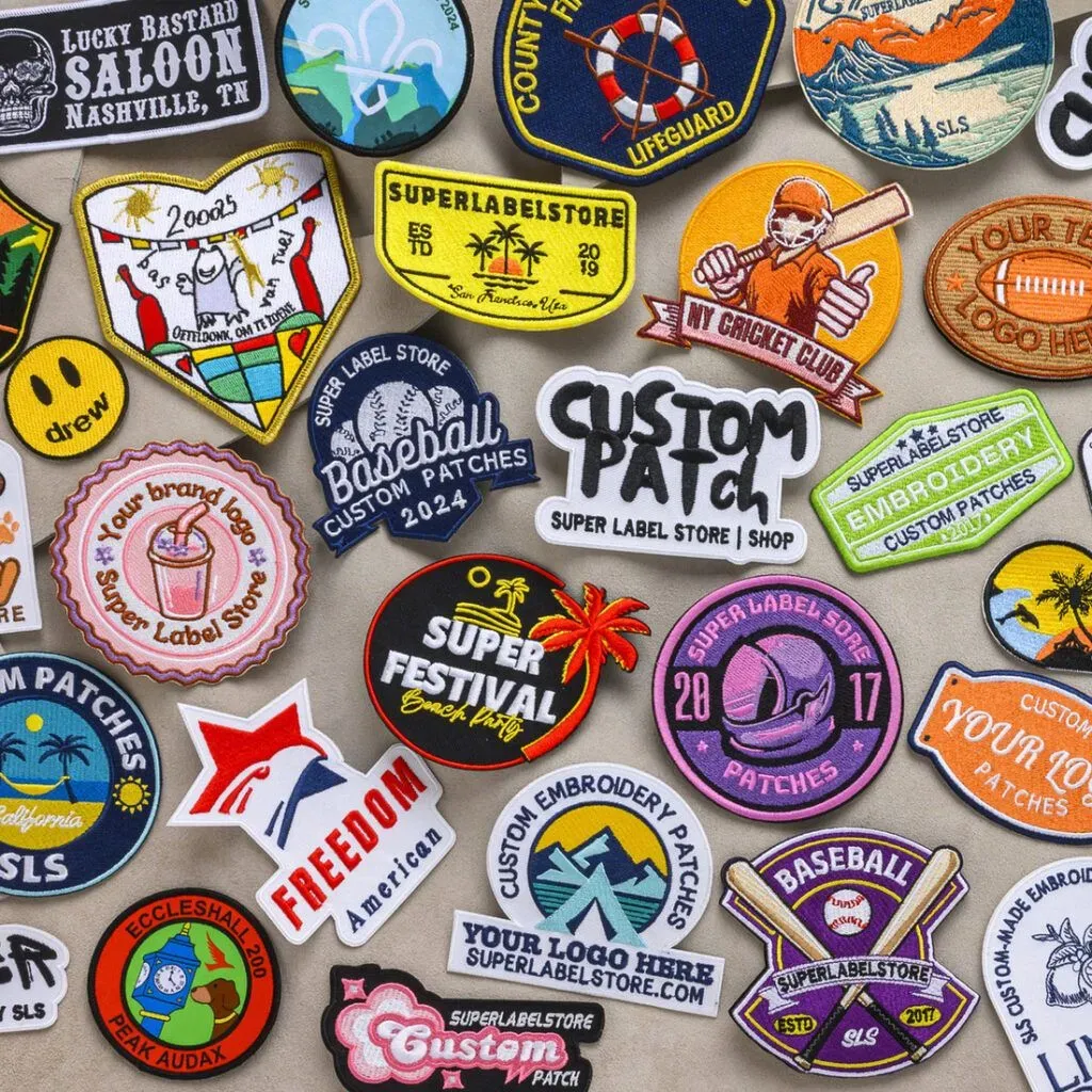 Custom embroidered patches: From idea to patch in 7 days
